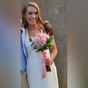 BCBG White Maxi dress